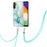 Electroplating Marble Dual-side IMD Phone Case with Lanyard