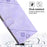 For iPhone 17 Pro Max Skin-feel Embossed Leather Phone Case(Light Purple)