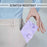 For iPhone 17 Pro Max Skin-feel Embossed Leather Phone Case(Light Purple)
