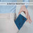 For iPhone 17 Pro Max Skin-feel Embossed Leather Phone Case(Blue)