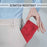 For iPhone 17 Pro Max Skin-feel Embossed Leather Phone Case(Red)