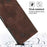 For iPhone 17 Pro Max Skin-feel Embossed Leather Phone Case(Brown)