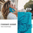 For iPhone 17 Pro Embossed Butterfly Leather Phone Case(Blue)