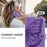 For iPhone 17 Pro Embossed Butterfly Leather Phone Case(Light Purple)