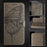 For iPhone 17 Pro Embossed Butterfly Leather Phone Case(Grey)