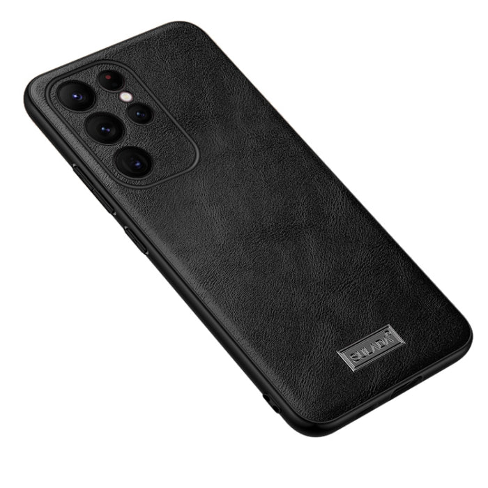 SULADA Shockproof TPU Hybrid Handmade Leather Phone Case, For Samsung Galaxy S25 5G, For Samsung Galaxy S25+ 5G, For Samsung Galaxy S25 Ultra 5G, For Samsung Galaxy S24 Ultra 5G, For Samsung Galaxy S24+ 5G, For Samsung Galaxy S24 5G��������������������...