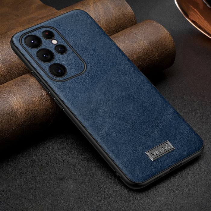 SULADA Shockproof TPU Hybrid Handmade Leather Phone Case, For Samsung Galaxy S25 5G, For Samsung Galaxy S25+ 5G, For Samsung Galaxy S25 Ultra 5G, For Samsung Galaxy S24 Ultra 5G, For Samsung Galaxy S24+ 5G, For Samsung Galaxy S24 5G��������������������...