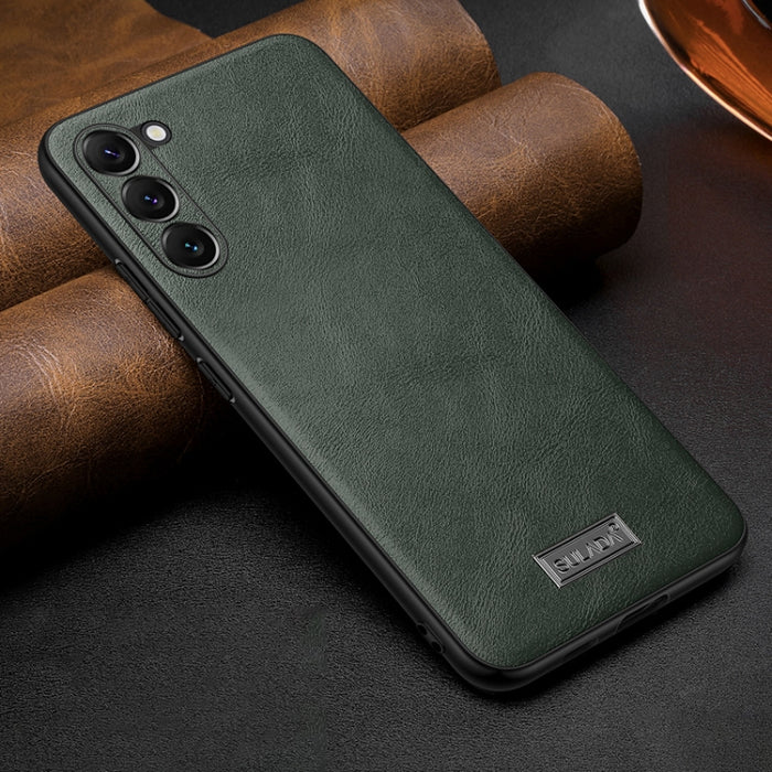 SULADA Shockproof TPU Hybrid Handmade Leather Phone Case, For Samsung Galaxy S25 5G, For Samsung Galaxy S25+ 5G, For Samsung Galaxy S25 Ultra 5G, For Samsung Galaxy S24 Ultra 5G, For Samsung Galaxy S24+ 5G, For Samsung Galaxy S24 5G��������������������...