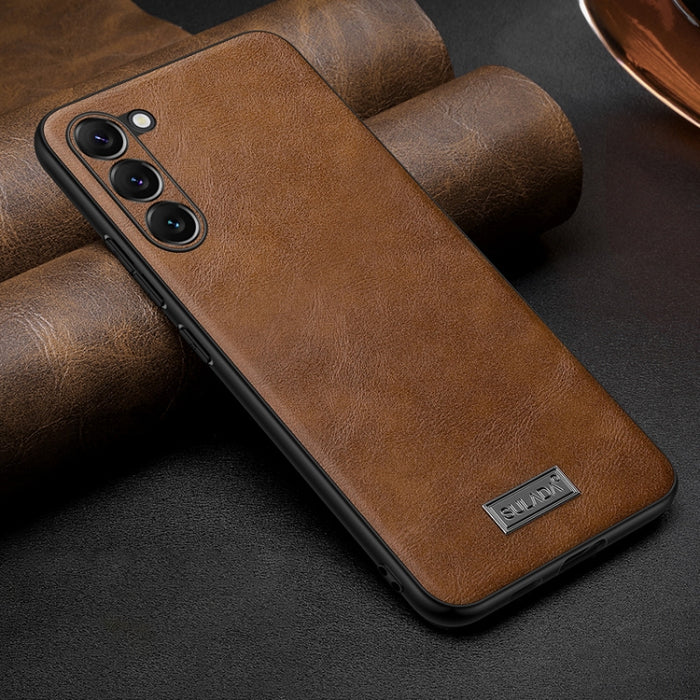SULADA Shockproof TPU Hybrid Handmade Leather Phone Case, For Samsung Galaxy S25 5G, For Samsung Galaxy S25+ 5G, For Samsung Galaxy S25 Ultra 5G, For Samsung Galaxy S24 Ultra 5G, For Samsung Galaxy S24+ 5G, For Samsung Galaxy S24 5G��������������������...