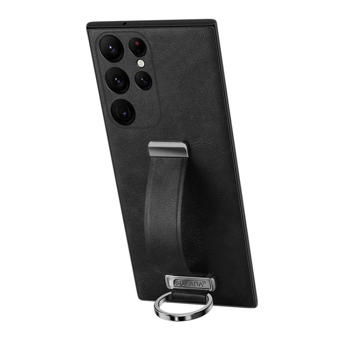 SULADA PC Hybrid Leather Texture Skin Feel Shockproof Phone Case, For Samsung Galaxy S25 5G, For Samsung Galaxy S25+ 5G, For Samsung Galaxy S25 Ultra 5G, For Samsung Galaxy S24 Ultra 5G, For Samsung Galaxy S24+ 5G, For Samsung Galaxy S24 5G            ...
