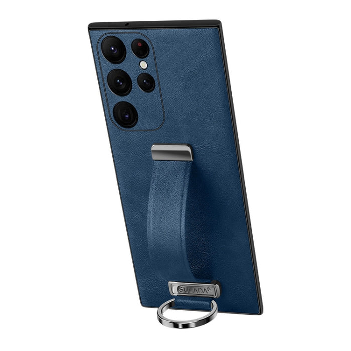 SULADA PC Hybrid Leather Texture Skin Feel Shockproof Phone Case, For Samsung Galaxy S25 5G, For Samsung Galaxy S25+ 5G, For Samsung Galaxy S25 Ultra 5G, For Samsung Galaxy S24 Ultra 5G, For Samsung Galaxy S24+ 5G, For Samsung Galaxy S24 5G            ...