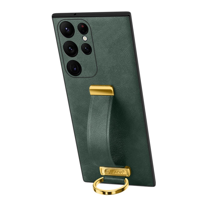 SULADA PC Hybrid Leather Texture Skin Feel Shockproof Phone Case, For Samsung Galaxy S25 5G, For Samsung Galaxy S25+ 5G, For Samsung Galaxy S25 Ultra 5G, For Samsung Galaxy S24 Ultra 5G, For Samsung Galaxy S24+ 5G, For Samsung Galaxy S24 5G            ...