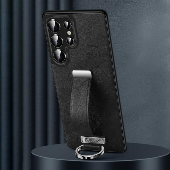 SULADA PC Hybrid Leather Texture Skin Feel Shockproof Phone Case, For Samsung Galaxy S25 5G, For Samsung Galaxy S25+ 5G, For Samsung Galaxy S25 Ultra 5G, For Samsung Galaxy S24 Ultra 5G, For Samsung Galaxy S24+ 5G, For Samsung Galaxy S24 5G            ...