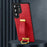 SULADA PC Hybrid Leather Texture Skin Feel Shockproof Phone Case