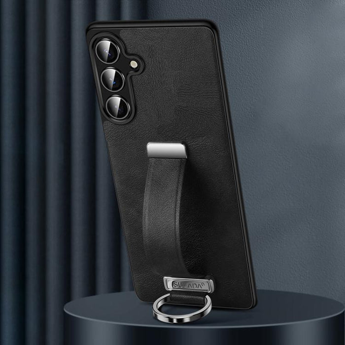 SULADA PC Hybrid Leather Texture Skin Feel Shockproof Phone Case, For Samsung Galaxy S25 5G, For Samsung Galaxy S25+ 5G, For Samsung Galaxy S25 Ultra 5G, For Samsung Galaxy S24 Ultra 5G, For Samsung Galaxy S24+ 5G, For Samsung Galaxy S24 5G            ...