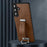 SULADA PC Hybrid Leather Texture Skin Feel Shockproof Phone Case