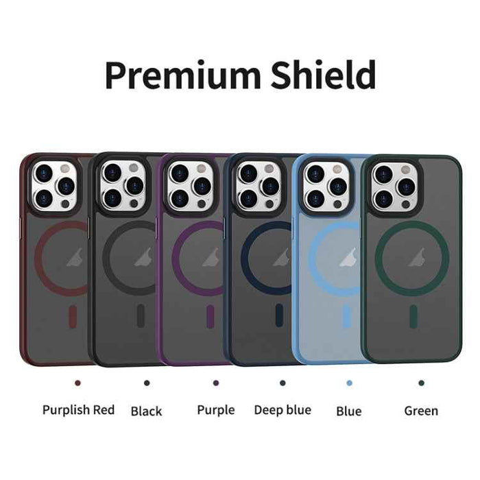 For iPhone 15 Brilliant Series MagSafe Micro-frosted Anti-fingerprint PC Phone Case(Green)