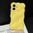 For iPhone 15 Wave Bubbles TPU Phone Case(Baby Yellow)