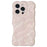 For iPhone 16 Pro Wave Bubbles TPU Phone Case(Baby Pink)