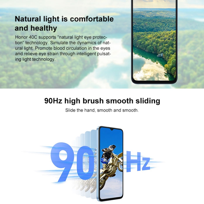 Honor Play 40C 5G,  6.56 inch MagicOS 7.1 Snapdragon 480 Plus Octa Core up to 2.2GHz, Network: 5G, Not Support Google Play