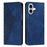 For iPhone 17 Diamond Splicing Skin Feel Magnetic Leather Phone Case(Blue)