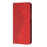 For iPhone 17 Diamond Splicing Skin Feel Magnetic Leather Phone Case(Red)