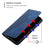 For iPhone 17 Air Diamond Splicing Skin Feel Magnetic Leather Phone Case(Blue)