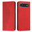 For iPhone 17 Air Diamond Splicing Skin Feel Magnetic Leather Phone Case(Red)