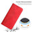 For iPhone 17 Air Diamond Splicing Skin Feel Magnetic Leather Phone Case(Red)