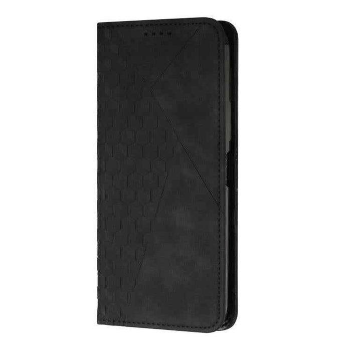 For iPhone 17 Air Diamond Splicing Skin Feel Magnetic Leather Phone Case(Black)