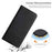 For iPhone 17 Air Diamond Splicing Skin Feel Magnetic Leather Phone Case(Black)