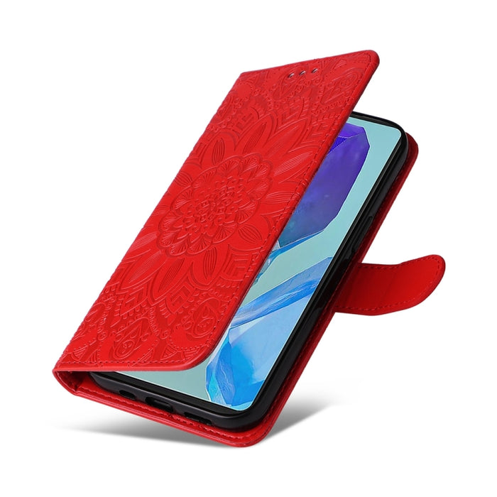 Embossed Sunflower Leather Phone Case, For Samsung Galaxy M55 5G, For Samsung Galaxy M15 5G / F15 5G, For Samsung Galaxy A55, For Samsung Galaxy A35, For Samsung Galaxy S24 Ultra, For Samsung Galaxy S24+, For Samsung Galaxy S24, For Samsung Galaxy A15�...