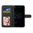 For iPhone 17 Stitching Calf Texture Buckle Leather Phone Case(Black)
