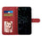 For iPhone 17 Stitching Calf Texture Buckle Leather Phone Case(Red)