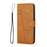 For iPhone 17 Stitching Calf Texture Buckle Leather Phone Case(Yellow)