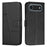 For iPhone 17 Air Stitching Calf Texture Buckle Leather Phone Case(Black)