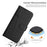 For iPhone 17 Air Stitching Calf Texture Buckle Leather Phone Case(Black)