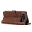 For iPhone 17 Air Stitching Calf Texture Buckle Leather Phone Case(Brown)