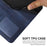 For iPhone 17 Air Stitching Calf Texture Buckle Leather Phone Case(Blue)