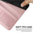 For iPhone 17 Air Stitching Calf Texture Buckle Leather Phone Case(Rose Gold)