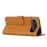 For iPhone 17 Air Stitching Calf Texture Buckle Leather Phone Case(Yellow)