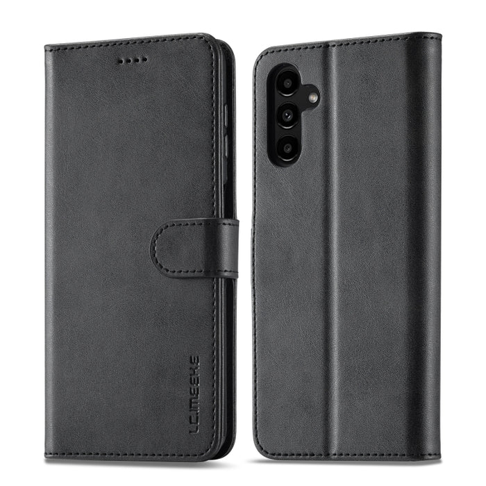 LC.IMEEKE Calf Texture Leather Phone Case, For Samsung Galaxy S23 FE 5G, For Samsung Galaxy A55 5G, For Samsung Galaxy A05, For Samsung Galaxy A05S, For Samsung Galaxy A35 5G, For Samsung Galaxy S24 Ultra 5G, For Samsung Galaxy S24+ 5G                 ...