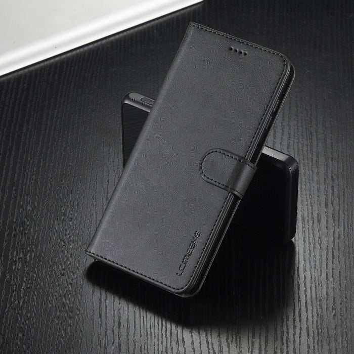 LC.IMEEKE Calf Texture Leather Phone Case, For Samsung Galaxy A25
