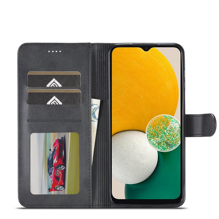 LC.IMEEKE Calf Texture Leather Phone Case, For Samsung Galaxy A25