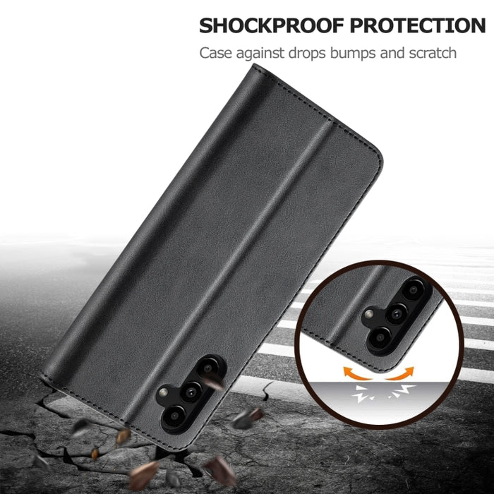 LC.IMEEKE Calf Texture Leather Phone Case, For Samsung Galaxy A25