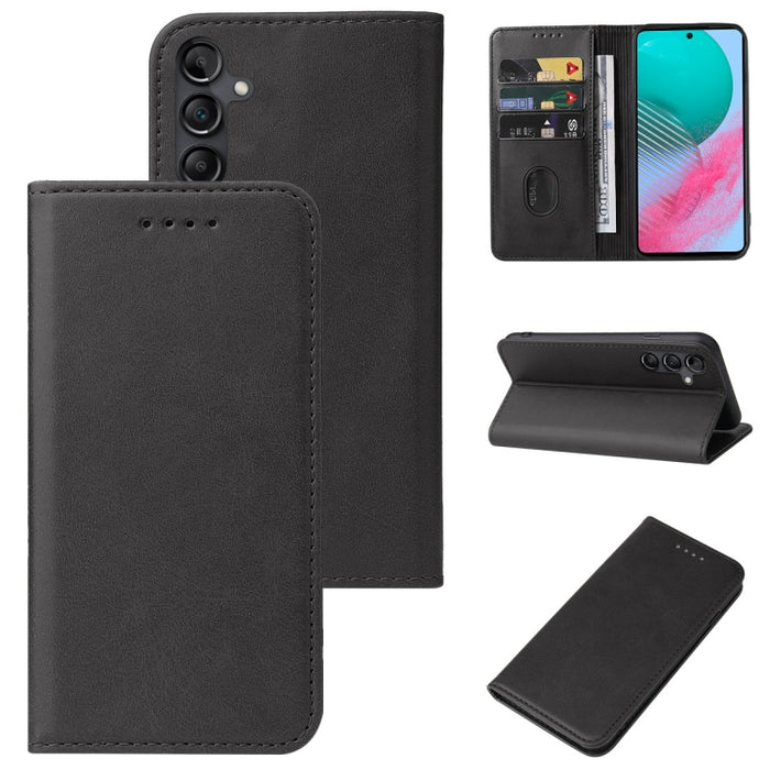 Magnetic Closure Leather Phone Case, For Samsung Galaxy A05s, For Samsung Galaxy M34 5G, For Samsung Galaxy M54, For Samsung Galaxy M14 5G, For Samsung Galaxy A24 5G, For Samsung Galaxy A34 5G, For Samsung Galaxy A54 5G, For Samsung Galaxy A14 5G