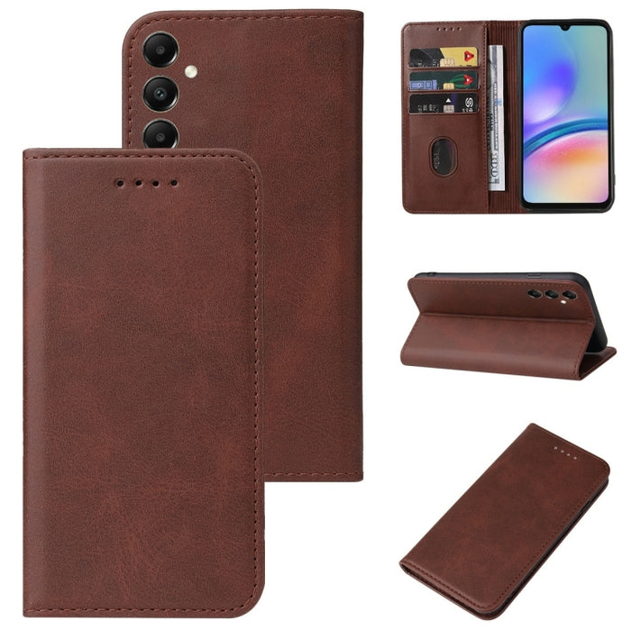 Magnetic Closure Leather Phone Case, For Samsung Galaxy A05s, For Samsung Galaxy M34 5G, For Samsung Galaxy M54, For Samsung Galaxy M14 5G, For Samsung Galaxy A24 5G, For Samsung Galaxy A34 5G, For Samsung Galaxy A54 5G, For Samsung Galaxy A14 5G