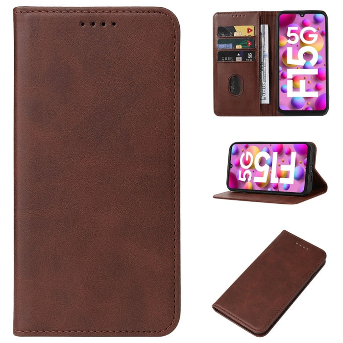 Magnetic Closure Leather Phone Case, For Samsung Galaxy C55, For Samsung Galaxy M55, For Samsung Galaxy M15, For Samsung Galaxy F15, For Samsung Galaxy Xcover7, For Samsung Galaxy A55 5G, For Samsung Galaxy A35 5G, For Samsung Galaxy S24 Ultra 5G������...