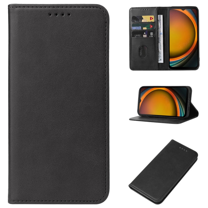 Magnetic Closure Leather Phone Case, For Samsung Galaxy C55, For Samsung Galaxy M55, For Samsung Galaxy M15, For Samsung Galaxy F15, For Samsung Galaxy Xcover7, For Samsung Galaxy A55 5G, For Samsung Galaxy A35 5G, For Samsung Galaxy S24 Ultra 5G������...