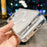 For iPhone 16 Plus Space MagSafe Acrylic Hybrid TPU Phone Case(Transparent)